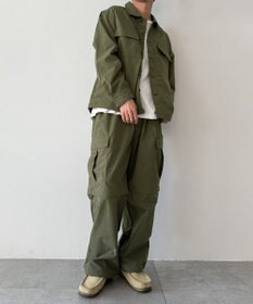 WEGO 【セットアップ対応ITEM】2WAYリップストップカーゴパンツ