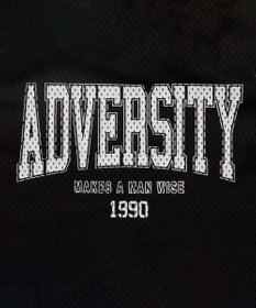 WEGO ロゴプリントメッシュタンク