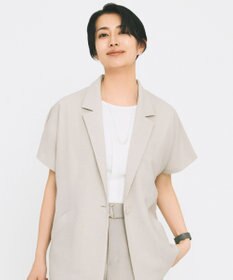 自由区 【カタログ掲載・セットアップ対応・接触冷感・UVカット・吸水速乾・抗菌防臭・洗える】ハイカウントモクロディ トップス