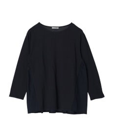 Green Parks バックギャザー布帛切替プルオーバー