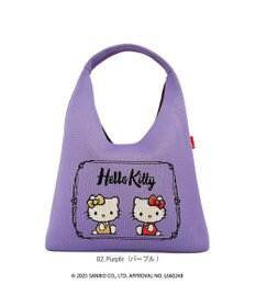 ROOTOTE 8489【A4サイズ収納】IP.ラウンド.ニット.ハローキティ-A