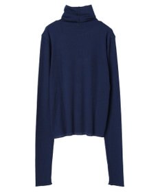 earth music&ecology ＴＲウールブレンドタートルネックプルオーバー