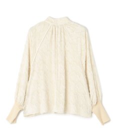 BEIGE， CAMILLE / ジャガードブラウス