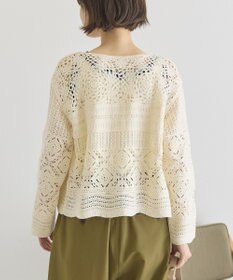 AMERICAN HOLIC クロシェニットカーディガン