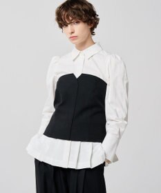 uncrave プレーンスーツ ビスチェ（uncrave WHITE）