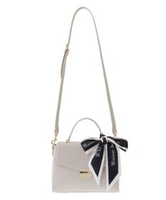 Maison de FLEUR トップハンドルスカーフバッグ