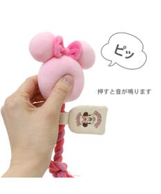 PET PARADISE ディズニー ミニーマウス 風船ロープ トイ 《ピンク》 小型犬