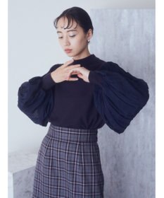 earth music&ecology マジョリカニットプルオーバー