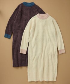 une nana cool カラーブロッキング　ワンピース