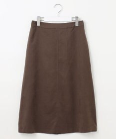 J.PRESS LADIES L 【洗える】シルセームスエード スカート