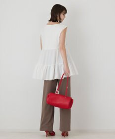 GRACE CONTINENTAL フレア切替カットトップ