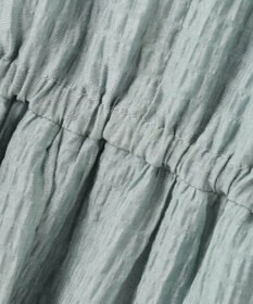 組曲 シャーリングライクシフォン ワンピース