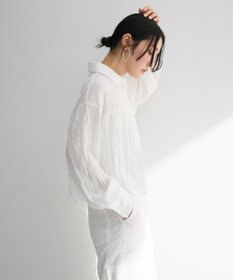 Green Parks ・ＳＵＧＡＲ　ＳＰＯＯＮ　ワッシャーキリカエブラウス