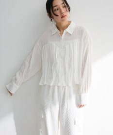 Green Parks ・ＳＵＧＡＲ　ＳＰＯＯＮ　ワッシャーキリカエブラウス