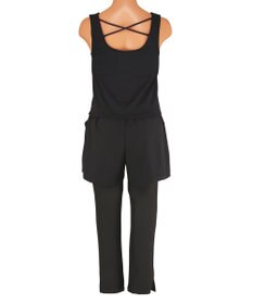 San-ai Resort（三愛水着楽園） 【再入荷】WEB限定商品　ポケット付きハーフジップラッシュパーカー＋リブタンキニ水着+レギンス5点セット【Beach Queen（ビーチクイーン）】