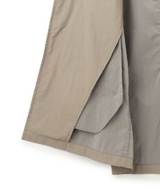 JOSEPH HOMME 【LEON 掲載】ブライトナイロンシャンブレー 　シングルブレストスプリングコート