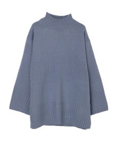 earth music&ecology アンチピリングリブハイネックチュニック