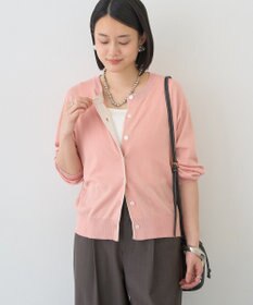 AMERICAN HOLIC 配色シアーカーディガン