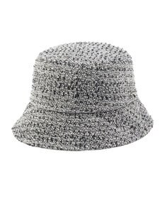 MOONBAT PAUL & JOE ACCESSOIRES 【サイズ調整可】ネコチャーム付ツイードバケットハット UV