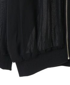 AMERICAN HOLIC リバーシブルシフォン×チュールブルゾン