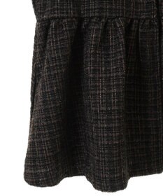 Green Parks ラメツィードペプラムベスト