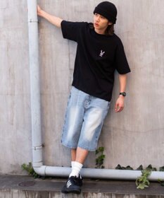 WEGO 【MLサイズ展開/綿100%】グラフィックワンポイントT（SS）