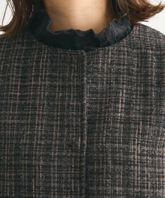 Green Parks ラメツィードペプラムベスト