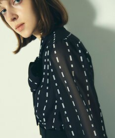 ドットストライププリントワンピース / GRACE CONTINENTAL