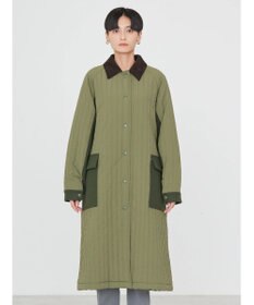 AMERICAN HOLIC キルポカ異素材Ｍｉｘロングコート