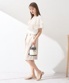 earth music&ecology ケープブラウス