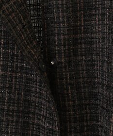 Green Parks ラメツィードペプラムベスト