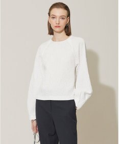 ICB 【洗える】パフィージャカード ブラウス