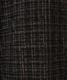 Green Parks ラメツィードペプラムベスト