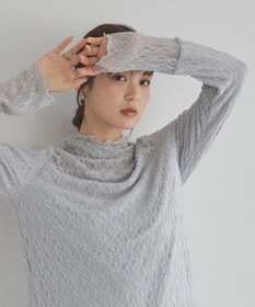 earth music&ecology 【吸湿発熱】あったかフェミニンインナー（ハイネック）