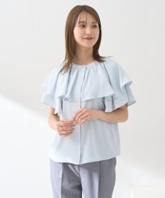 earth music&ecology ケープブラウス