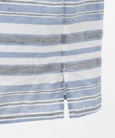 JOSEPH ABBOUD MOUNTAIN 【SPACE】OGビッグボーダー シャツ