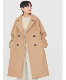 AMERICAN HOLIC 中空ＦＩＢＥＲドロップショルダーチェスターコート