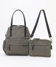 LA BAGAGERIE 【MONICA】ポーチ付き4WAYリュックサック