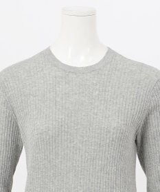 23区 【エステータ】シアーニット 長袖リブ