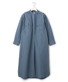 J.PRESS YORK STREET 【WOMEN】ミリタリーシャツワンピース