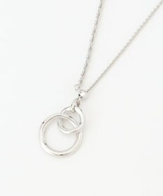 J.PRESS LADIES 【3way】ダブルリングラリエット ネックレス