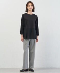 J.PRESS LADIES S 2way thermo サキソニー ストレート パンツ