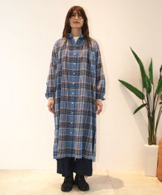 WOMEN】チェック シャツワンピース / J.PRESS YORK STREET