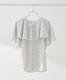 earth music&ecology ケープブラウス