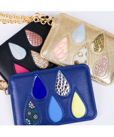 tsumori chisato CARRY ドロップス パスケース 定期入れ チェーンストラップ付き【かわいいデザイン！本革のやわらかな風合い】