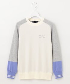 23区GOLF 【WOMEN】【洗える】トロンプルイユ ニット