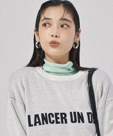 UNFILO 【暖かさ＆着心地の良さで大ヒット】コットンカシミヤ タートルネックカットソー