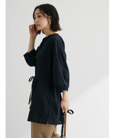 Green Parks スキッパーボリュームブラウスチュニック