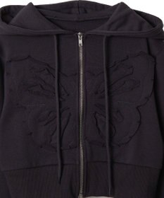 WEGO バタフライWジップショートパーカー