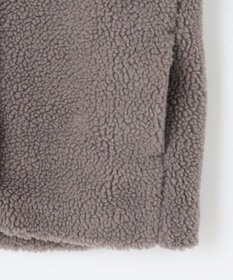 ANY 【洗濯機可能】ボアスタンドカラーブルゾン